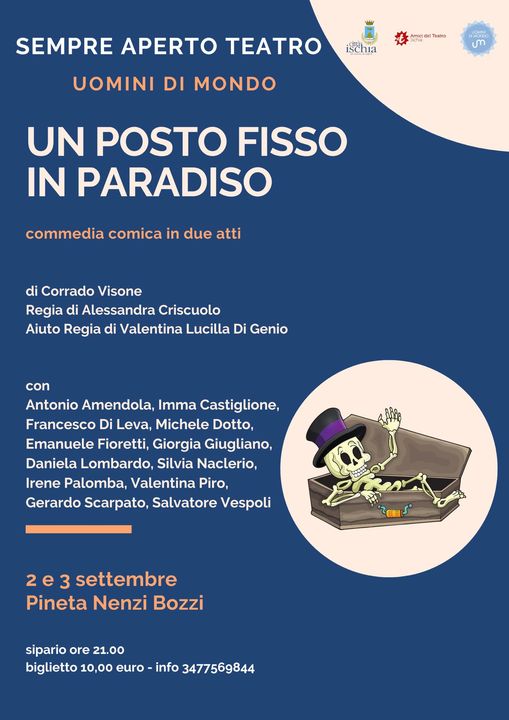 Sempre aperto teatro: UN POSTO FISSO IN PARADISO