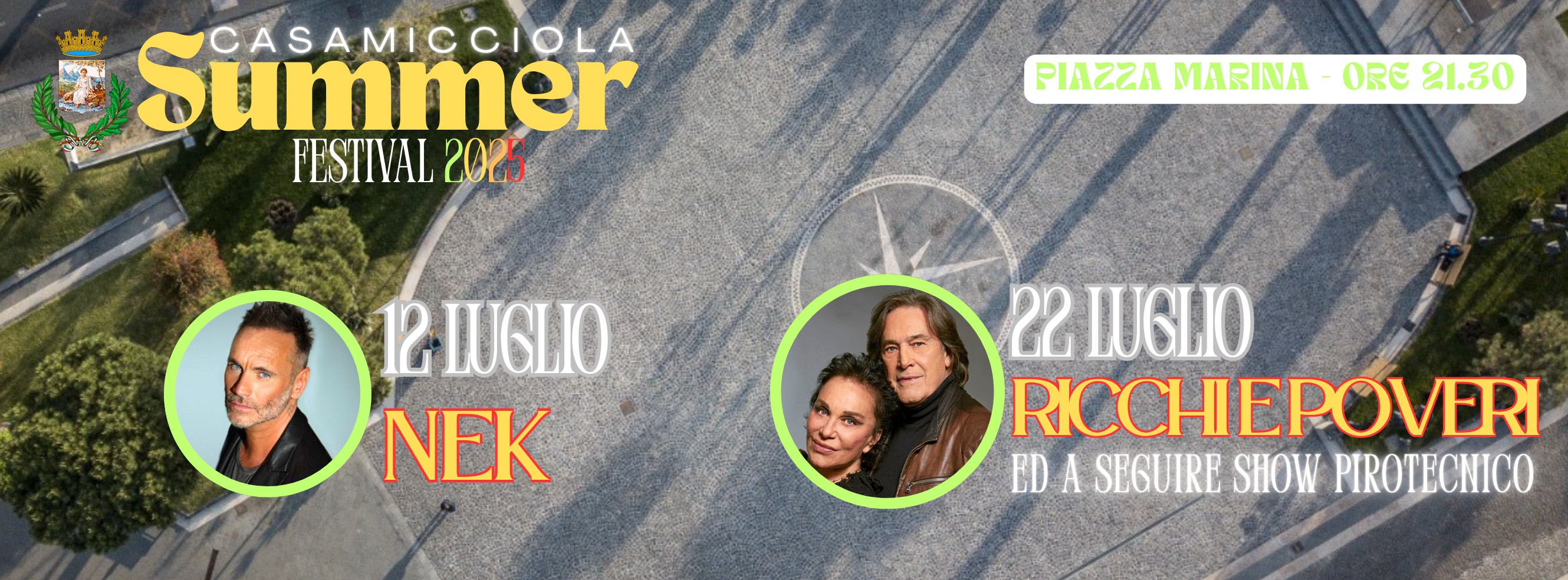 Summer Events Casamicciola: Ricchi e Poveri – Live in Casamicciola