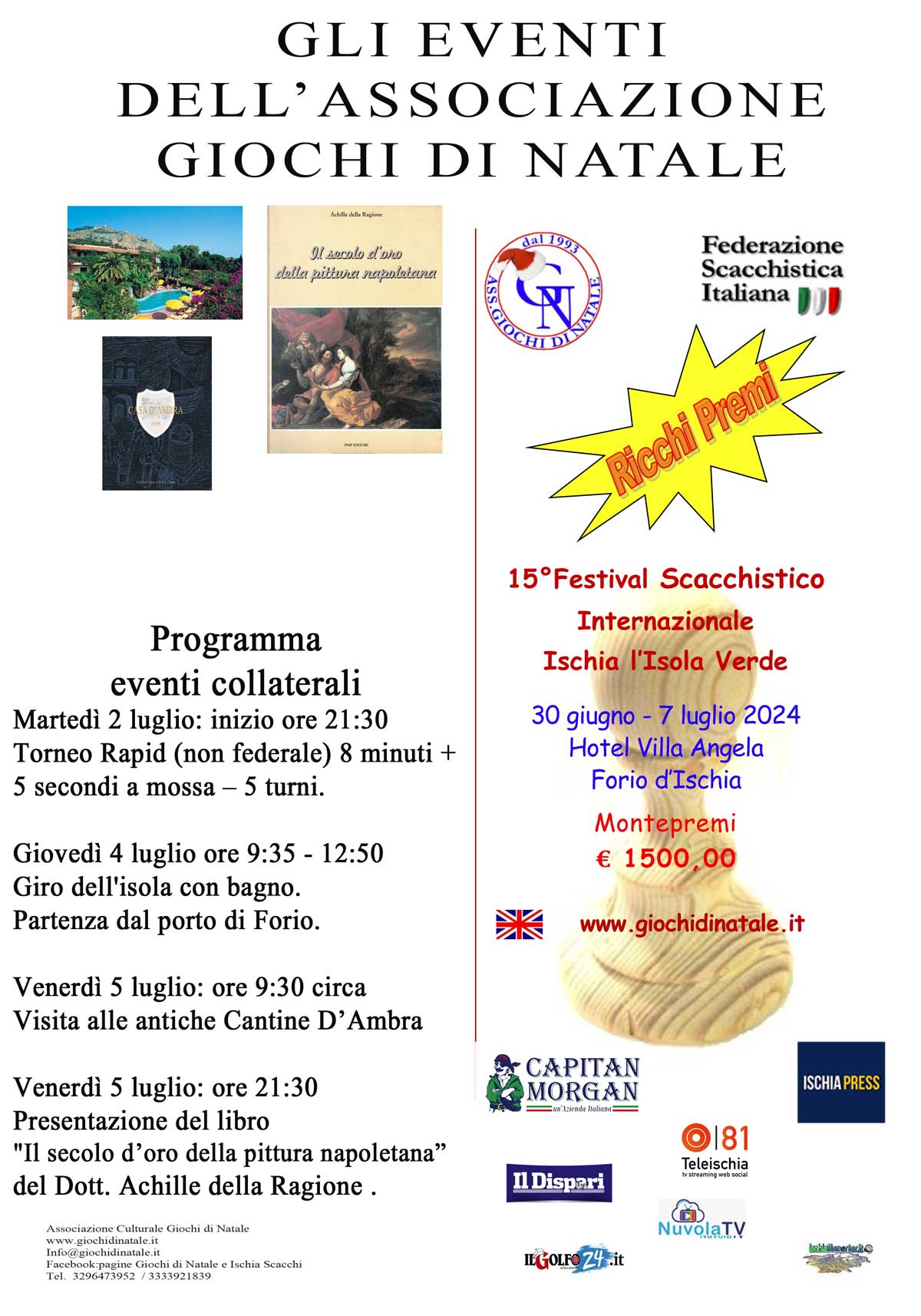 XV Festival Scacchistico Internazionale "Ischia l’Isola Verde"
