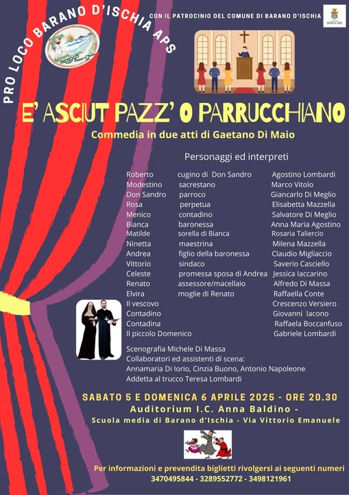 È asciut pazz u parrucchian