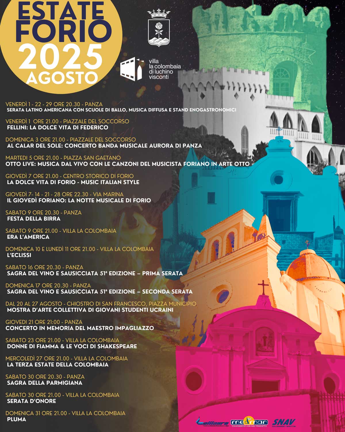 Estate Forio 2025: PLUMA