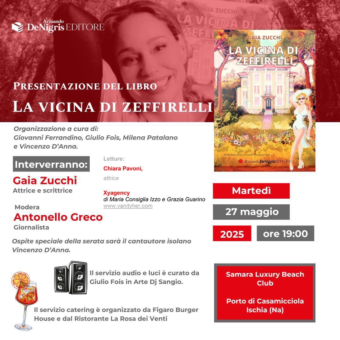 Franco Zeffirelli rivive a Ischia con il best seller di Gaia Zucchi