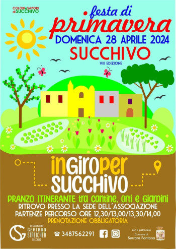 Festa di primavera: in giro per Succhivo